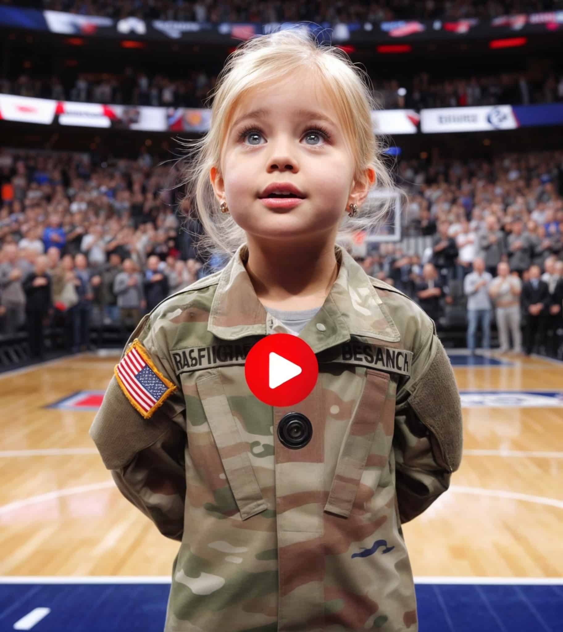 This young girl delivered a rendition of the national anthem in such a unique and captivating way that it left the entire audience speechless.