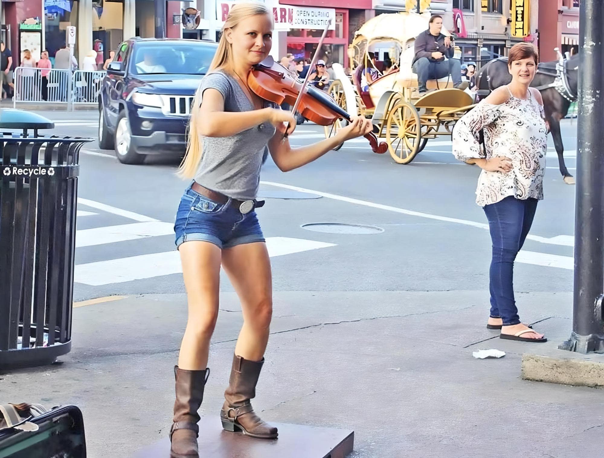 Hillary Klug Multi-Talented Clogging Violinist From Tennessee