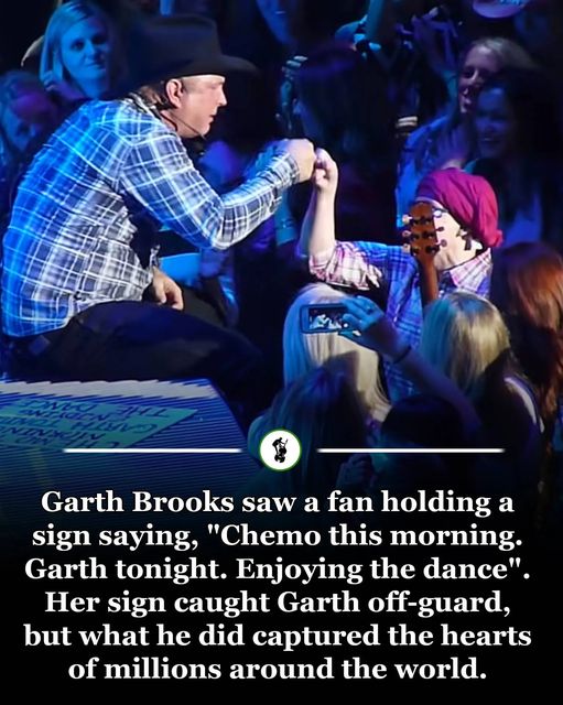 Garth Brooks Stops Concert Mid-Song To Dedicate Moment To Teresa Shaw, A Cancer Patient Who Fought To Watch Him Perform